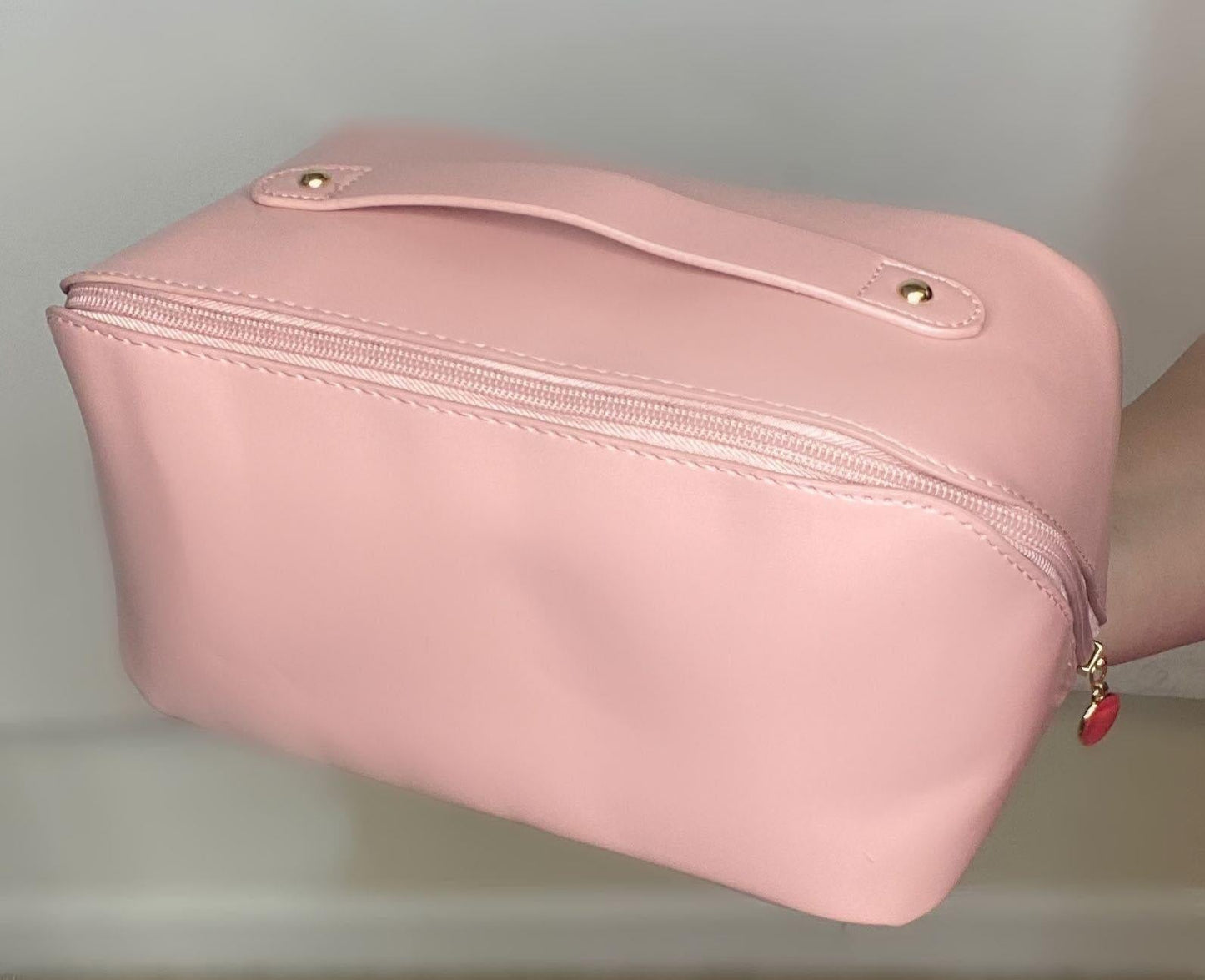 Zip around cosmetic case- PLAIN