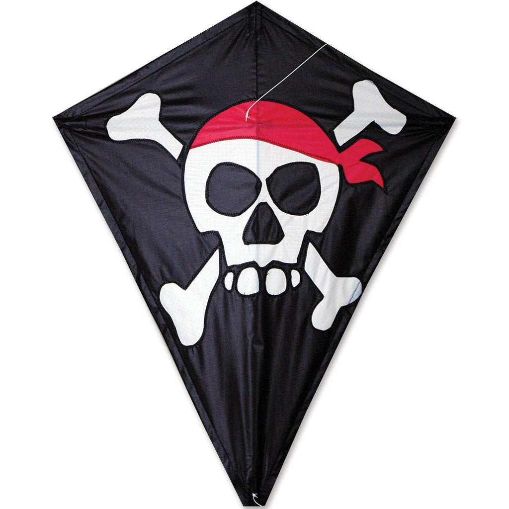 25" DIAMOND-SKULL & CROSSBONES