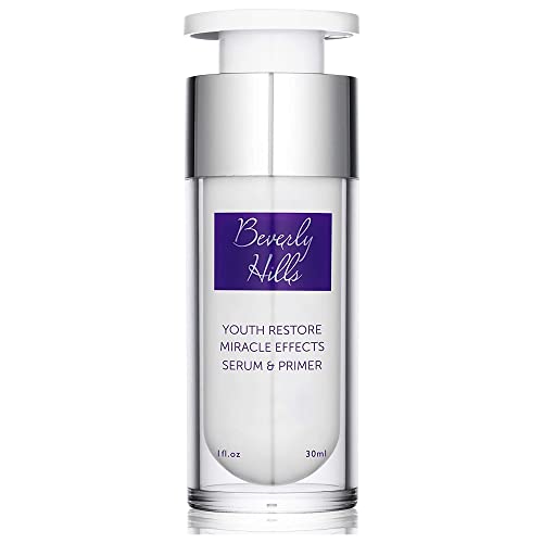 Beverly Hills Waterproof Primer for Face Makeup - Pore Minimizer & Uneven Skin Tone Reducer | Makeup Primer with Anti Aging Ingredients that Hydrates & Moisturizes skin, 1 Fl. oz (120 days supply)
