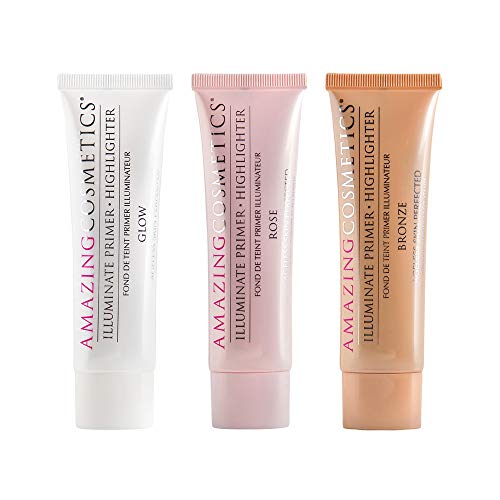 AmazingCosmetics Illuminate Primer & Highlighter 1.7 oz Rose