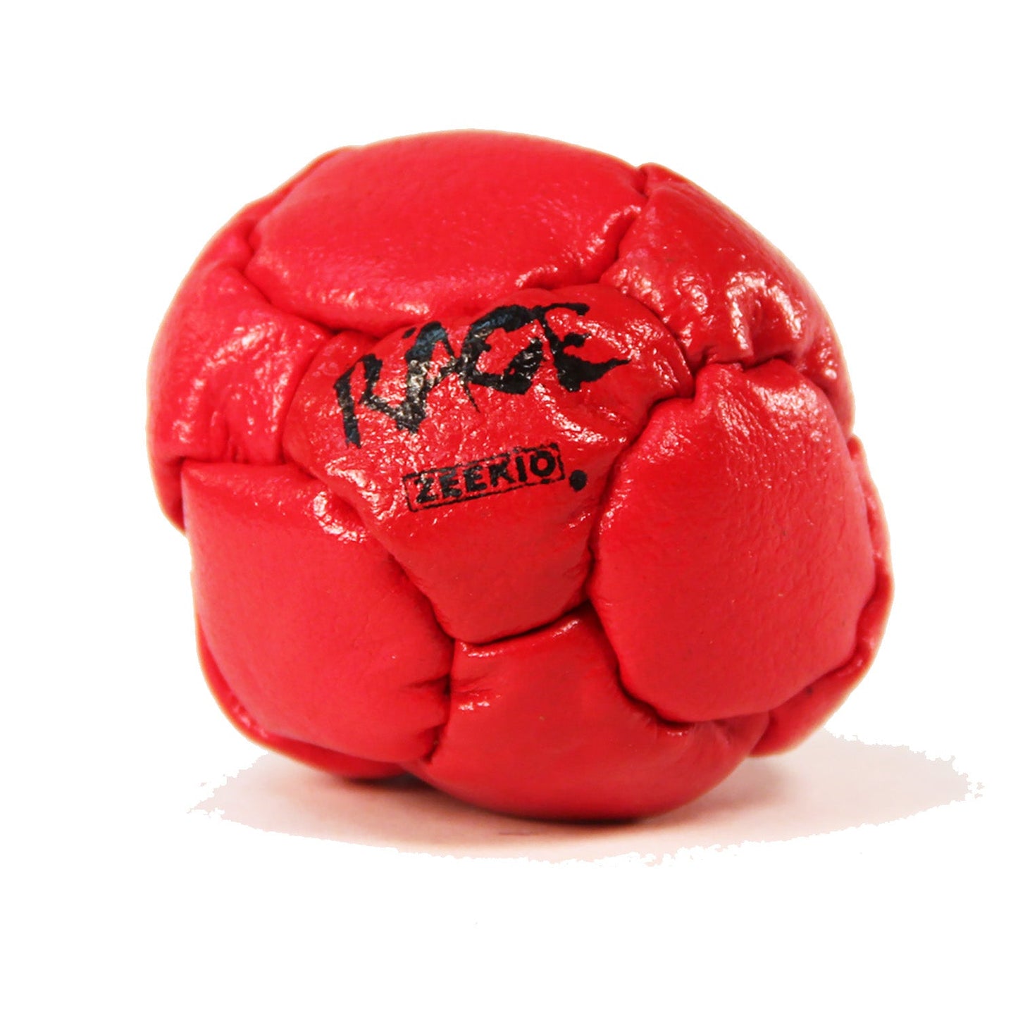 Zeekio -The Rage- 12 Panel Genuine Leather Footbag - Hacky Sack