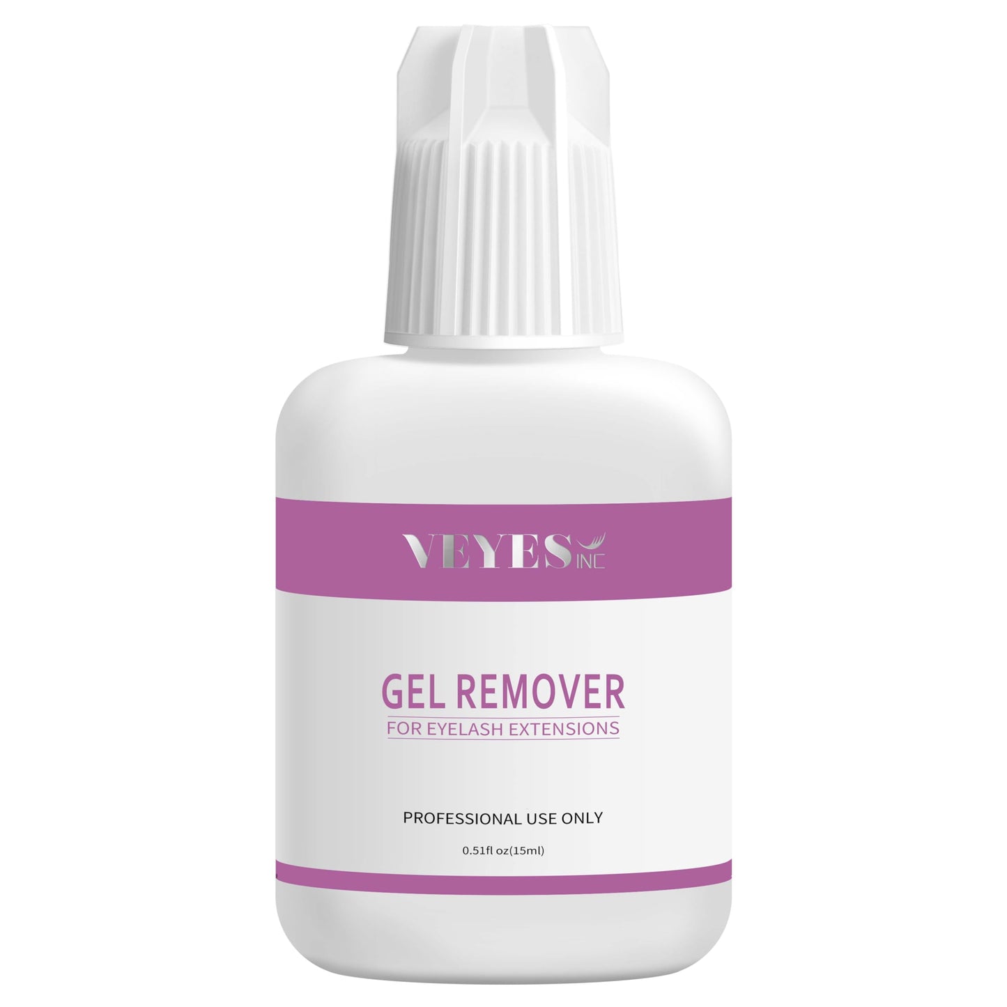 VEYES INC Lash Remover Gel for Lash Extensions 15ml Low Irritation Eyelash Glue Remover Professional Salon Use Quickly Dissolves and Removes Eyelash Glue