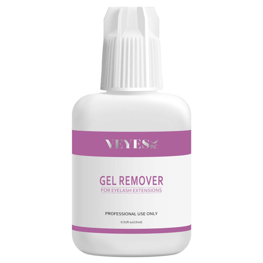 VEYES INC Lash Remover Gel for Lash Extensions 15ml Low Irritation Eyelash Glue Remover Professional Salon Use Quickly Dissolves and Removes Eyelash Glue