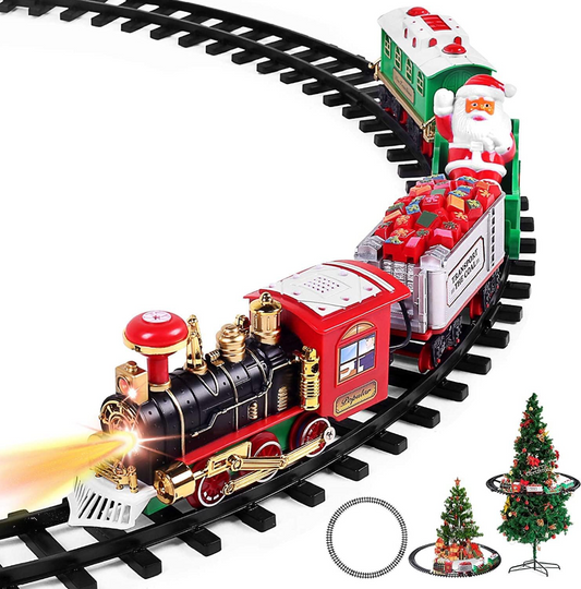 Tree Mountable Electric Christmas Train Set